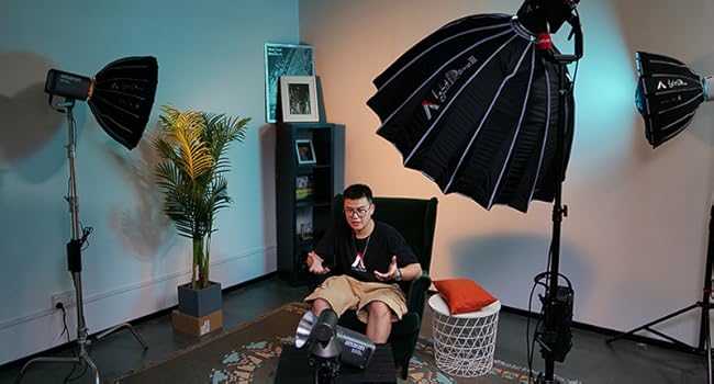 Aputure Light Dome III,aputure soft box light set