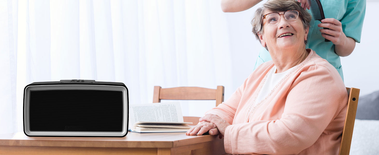 iGuerburn Dementia Music Player for Elderly, Memory Loss, Vision