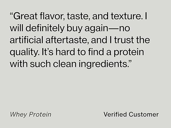 &#34;Great flavor, taste, &amp; texture. I will definitely buy again - no artificial aftertaste.&#34;