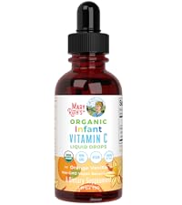 Infant Vitamin C Drops, Orange Vanilla, Org, 2 oz