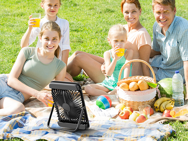 D4 Camping protable fan 12