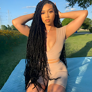  Soft Locs Curly Goddess Locs Crochet Hair for Black Women