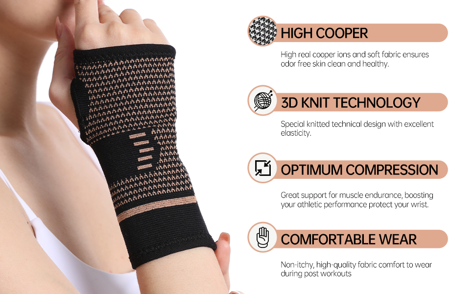 KEPHTELAN Wrist Brace for Carpal Tunnel Relief Night
