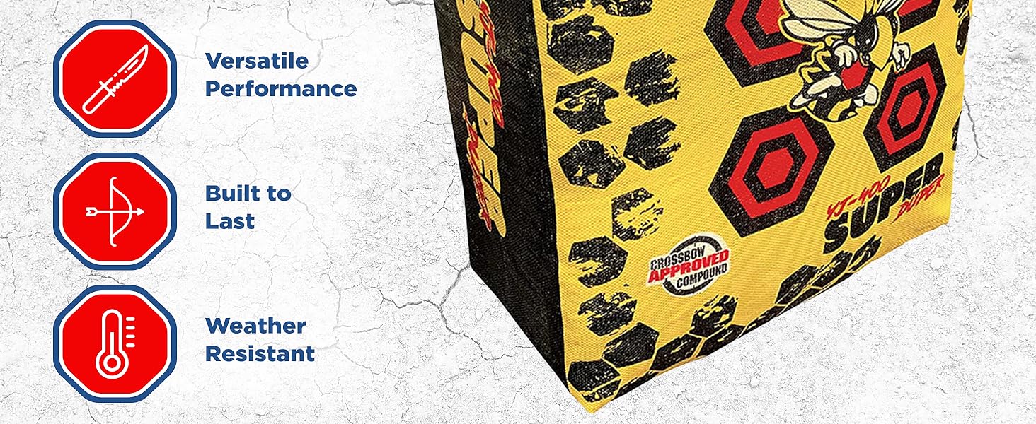 paper backstop broadhead stand arrow that stops 450 feet per second and 96 layers of stopping power