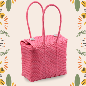 pink handbag 