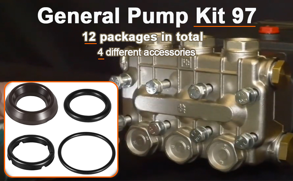 ymt General Pump Kit 97 Complete Seal Packing Suitable for