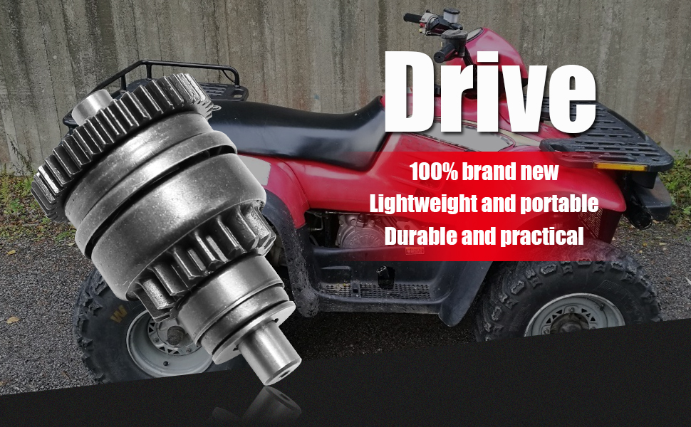 Starter Drive Bendix Replacement for Polaris ATV Sportsman 335 400 450