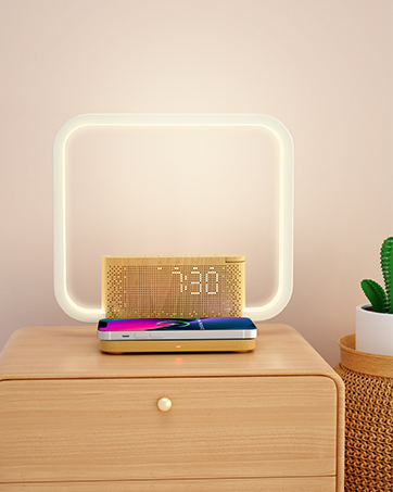 wireless charging lamp