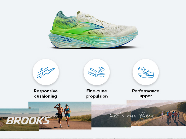 Amazon.com | Brooks Unisex Hyperion Elite 4 PB, Neutral Race