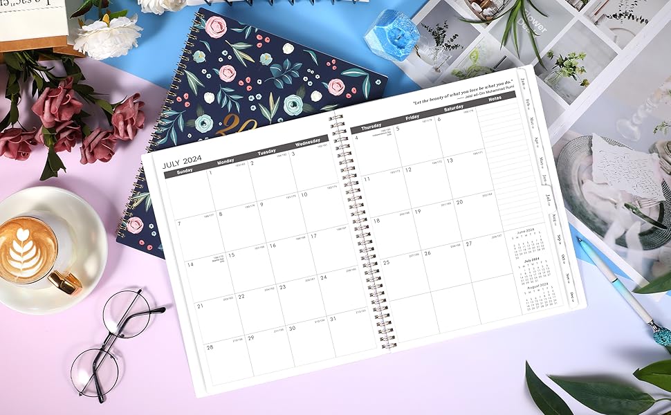 monthly calendar