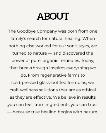 the goodbye company, castor oil goodbye company, the goodbye company gum disease