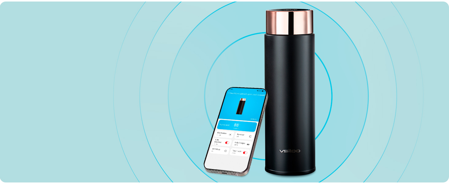 self cleaning water bottle