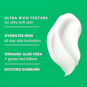 cooling aloe vera after sun lotion for sunburn and dry skin soothing relief