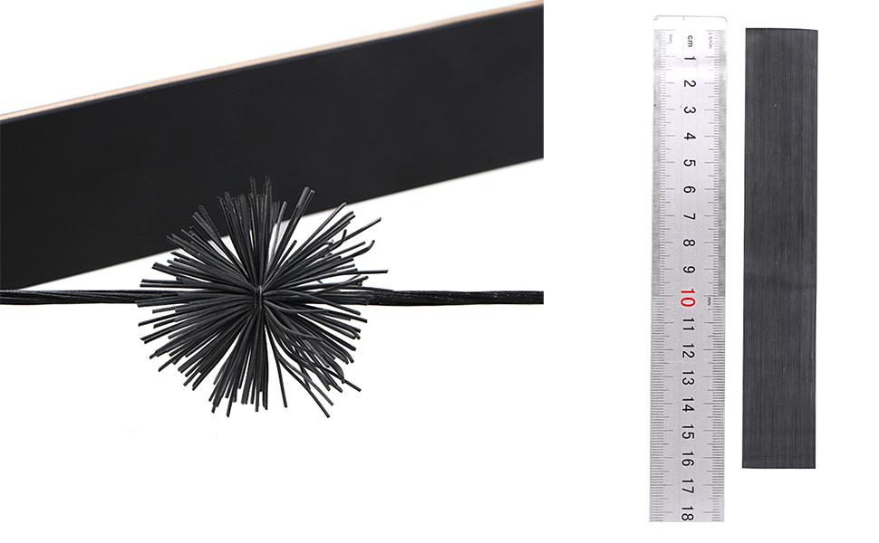 TOPARCHERY 2 Pair Bow String Whiskers Silencers Reduce String Noise