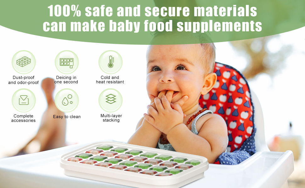 Ice Cube Tray with Lid,Reusable 84 pcs Ice Cube Tray,FoodGrade Large Capacity Ice Moulds,Easy