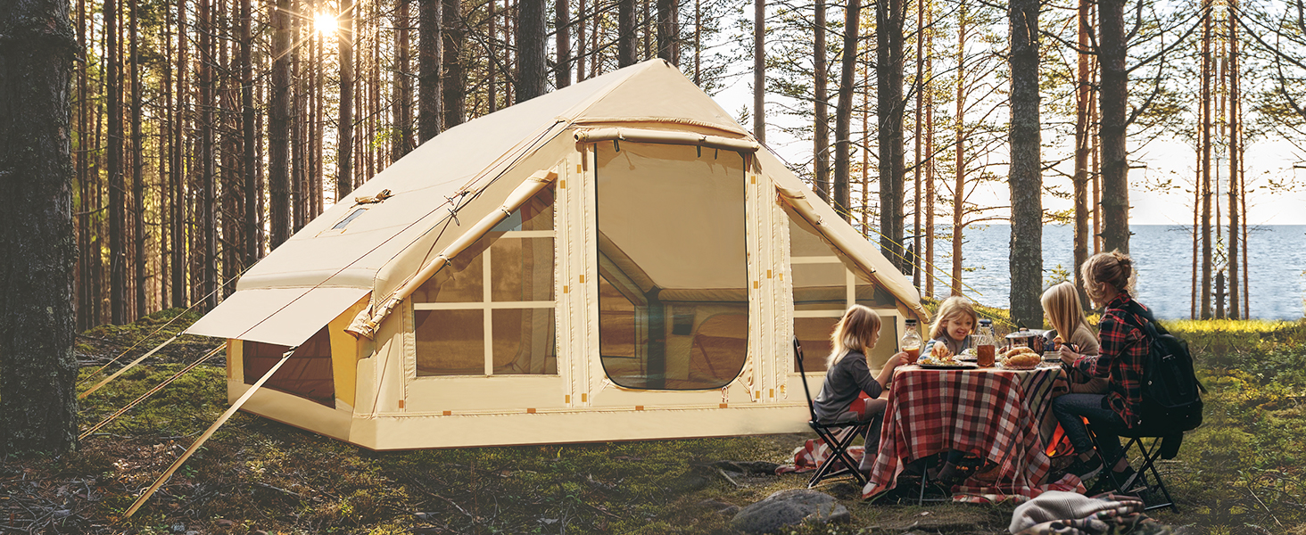 inflatable tent house for camping