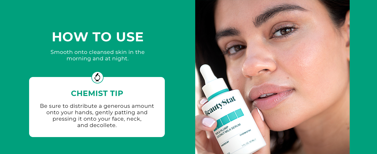 BeautyStat Triple-Plump Coconut Milk Serum