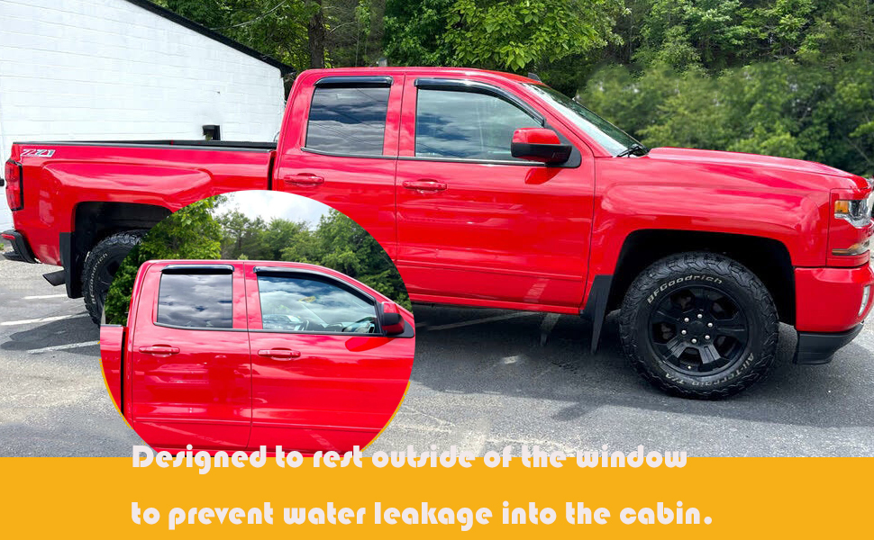 window deflectors