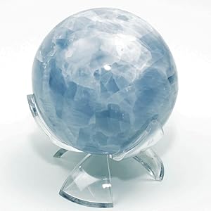 Blauer Calcit Kugel 10cm