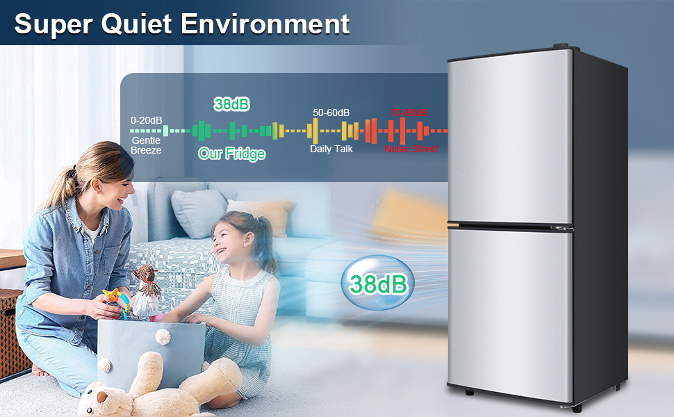 Small Refrigerator with Freezer