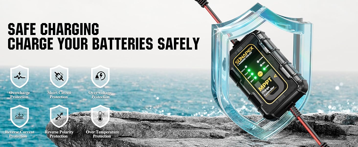 solar battery charge maintainer