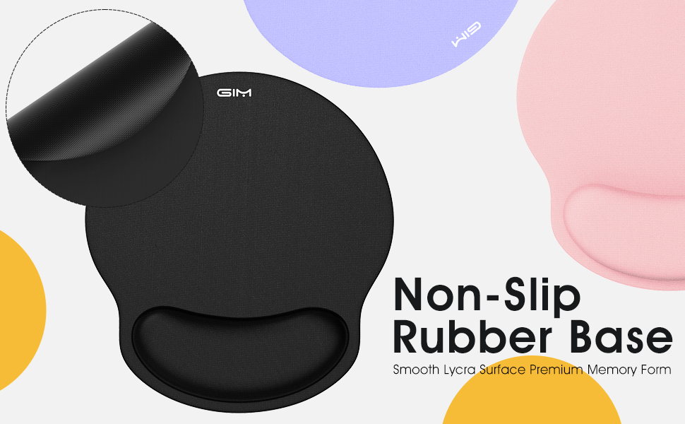 GIM Ergonomic Keyboard Wrist Rest and Mouse Pad with Wrist