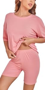 summer pajamas set for women