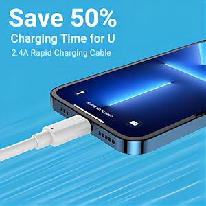 cabo iphone usb 2 metros