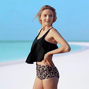 Flounce Ruffled Flounce SwimsuitsSuits