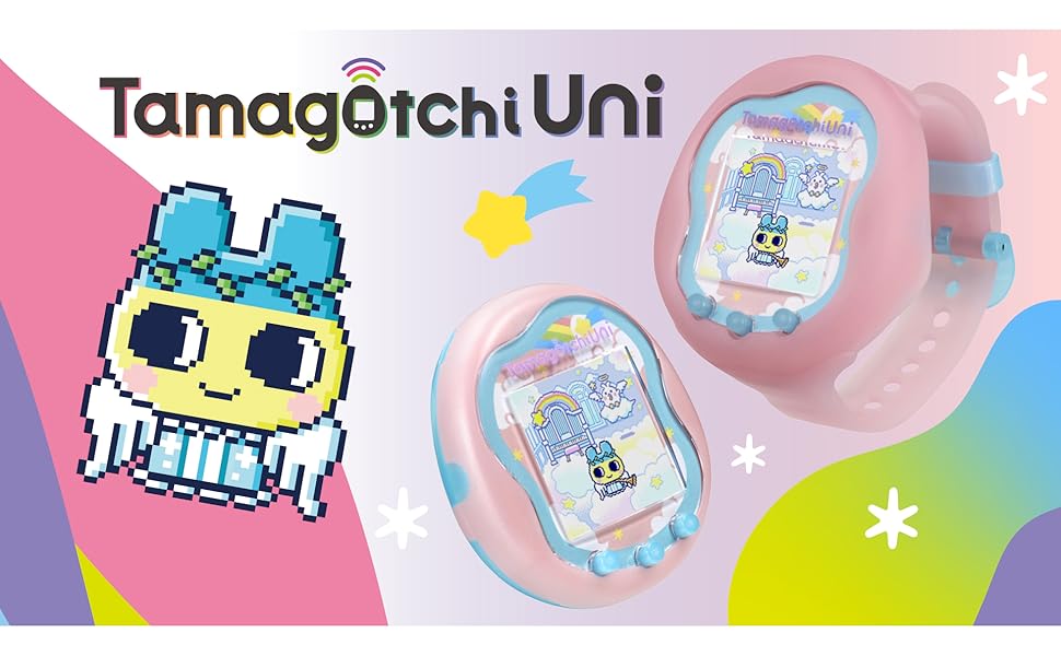 TAMAGOTCHI Bandai Uni Angel Pink Shell | The Customisable