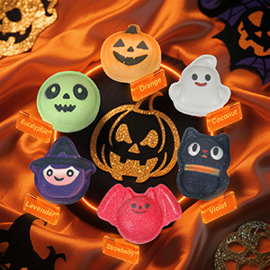 spooky bath bombs gift set spa gifts women gift ideas bath bombs girls