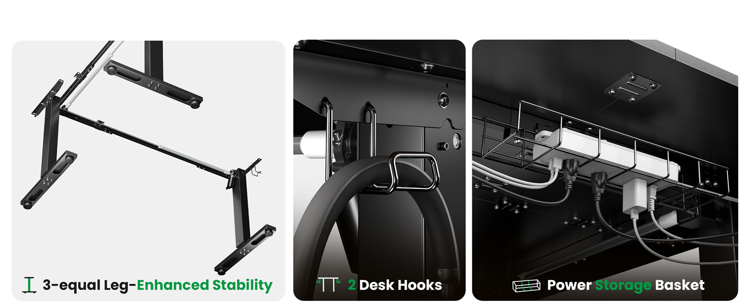 L Shaped Standing Desk