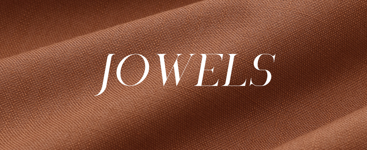 Jowels Terracotta Linen Pinch Pleated Curtains 100