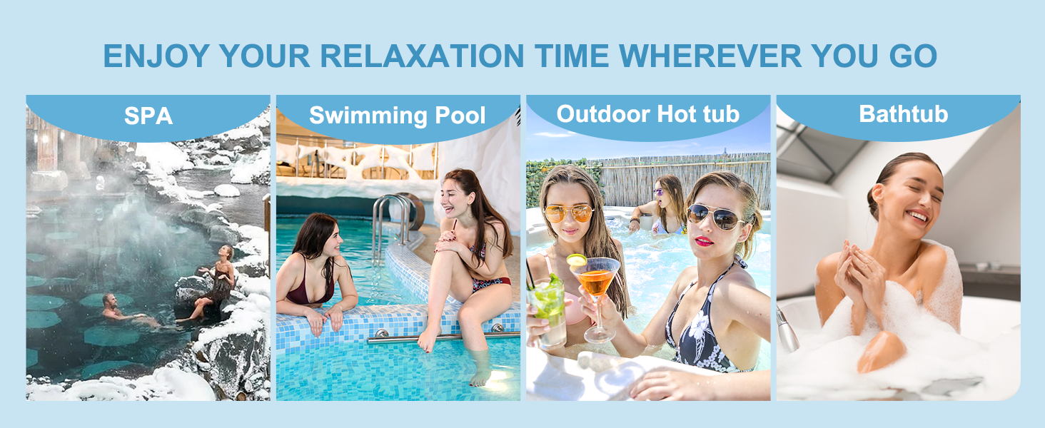 Hot Tub Booster Seat for Adults, 4D Air Mesh Hot Tub