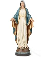 Amazon.com: BC Catholic Our Lady of Grace Statue, 10.8