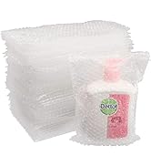 120 Pack Bubble Cushioning Bags, 5.9 x 7.9Inch Clear Protective Bubble Out Bags, Cushioning Pouch...