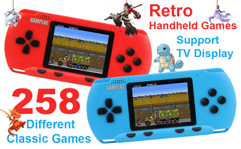 Handheld Game Console for Kids, Video Games Retro Hand Held