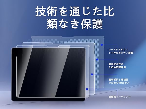 MEGOO Surface 専用保護フィルム 貼りやすい 高い透明度 強化ガラス Amazon.co.jp: MEGOO【3枚入】ガラスフィルム Surface Pro 11