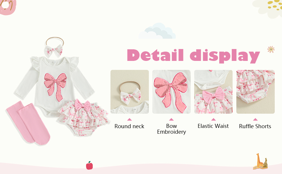 Newborn baby girl clothes