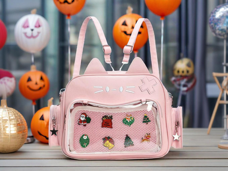 Amazon.com: ZAROXOXS Kawaii Ita Bag Crossbody Bag Cute White