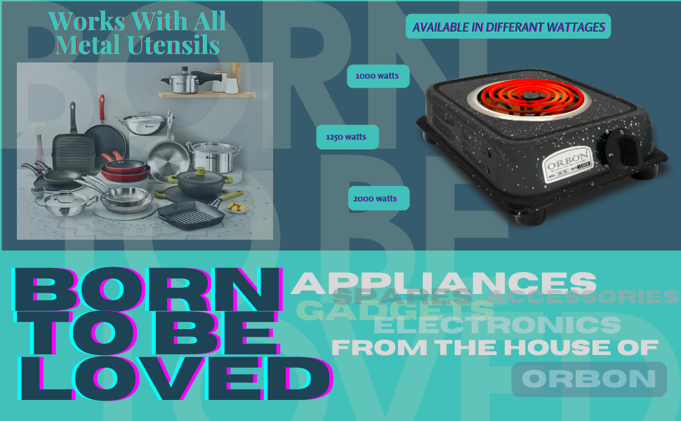 heater for home cooking electricity stove hot plate stove induction cooktop 2000w orbon electric