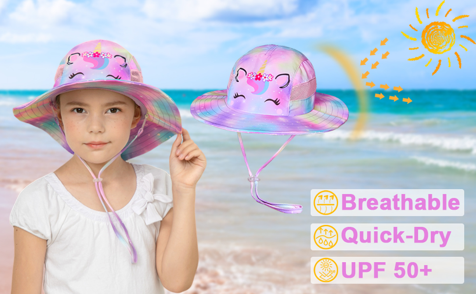 kids UV protection sun hat