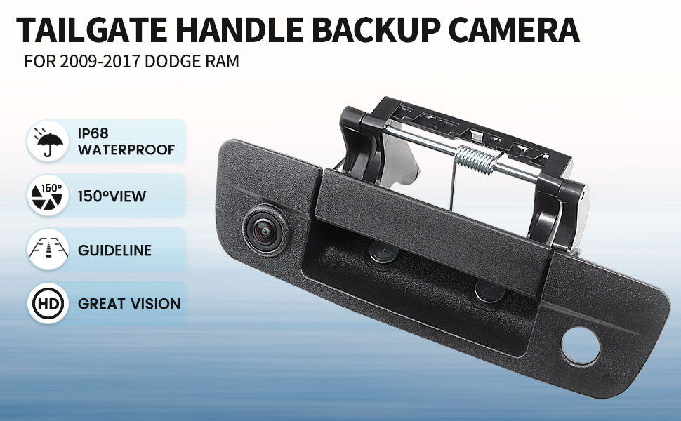 tailgate backup camera