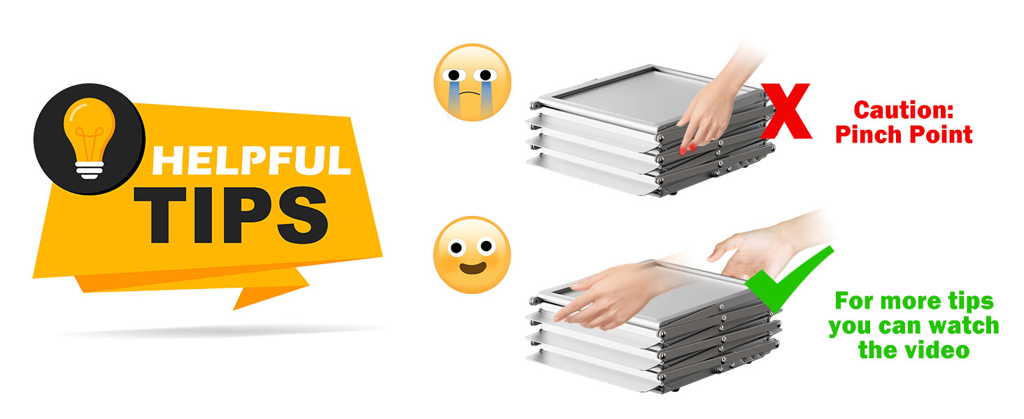 Foldable Magazine Rack