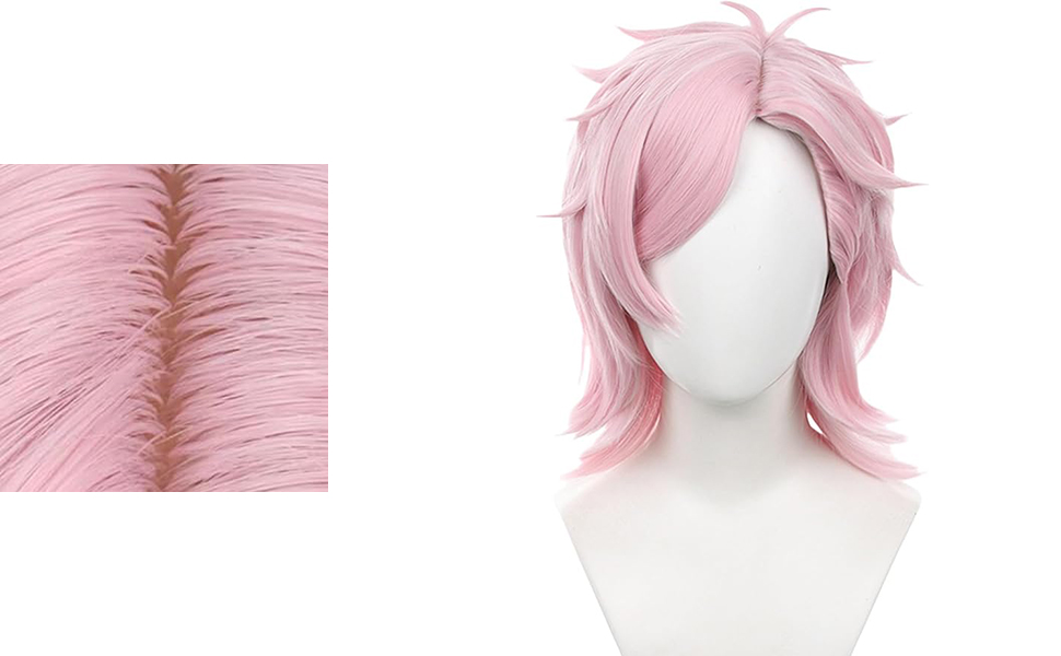 Amazon.co.jp: 桐生三輝 コスプレウィッグ かつら ウルフカット