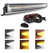 Amazon.com: SLARY 52 Inch 300W Curved LED Light Bar White