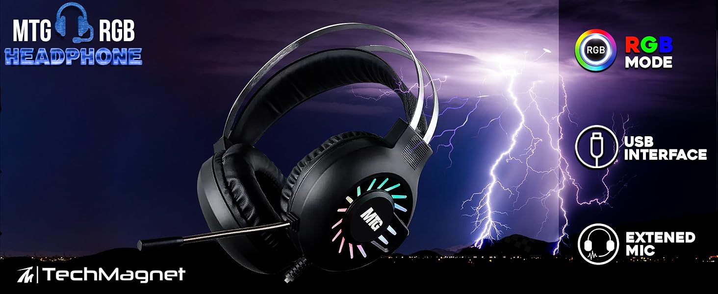 RGB honeycomb fabric leather sound best quality headset for gaming media experience beats