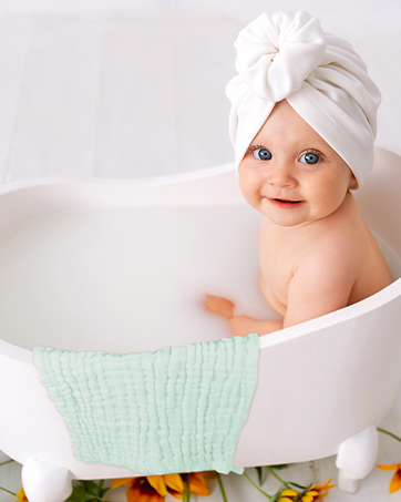 muslin washcloth