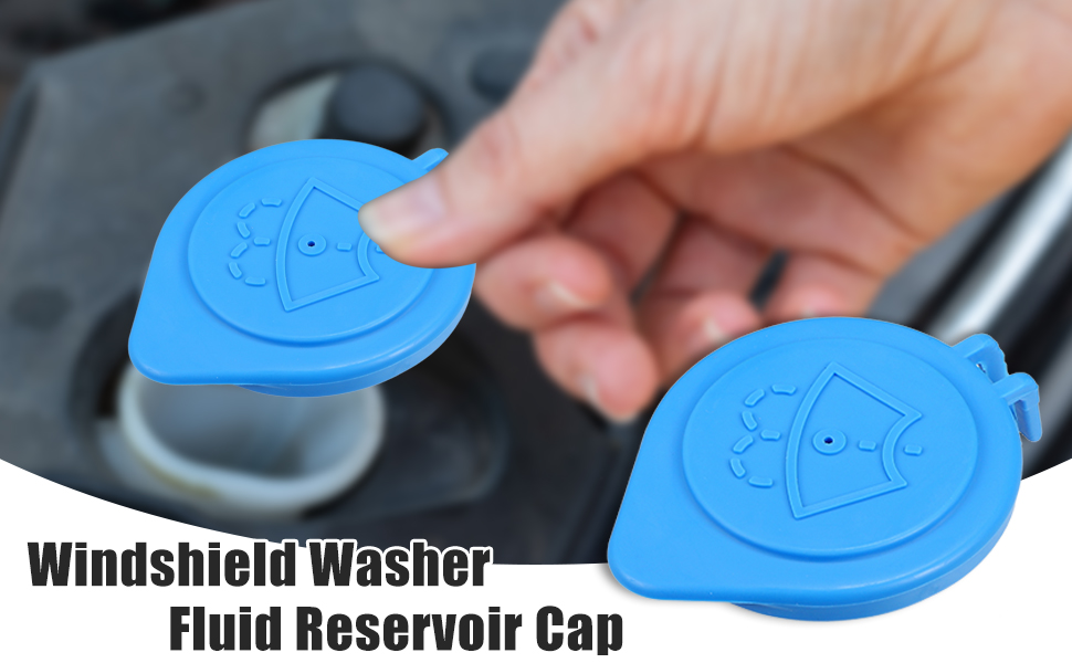 ACROPIX Windshield Washer Fluid Reservoir Bottle Tank Cap