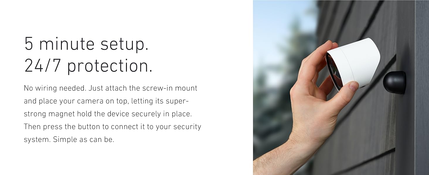 SimpliSafe Wireless Outdoor Security Camera + Free Shipping